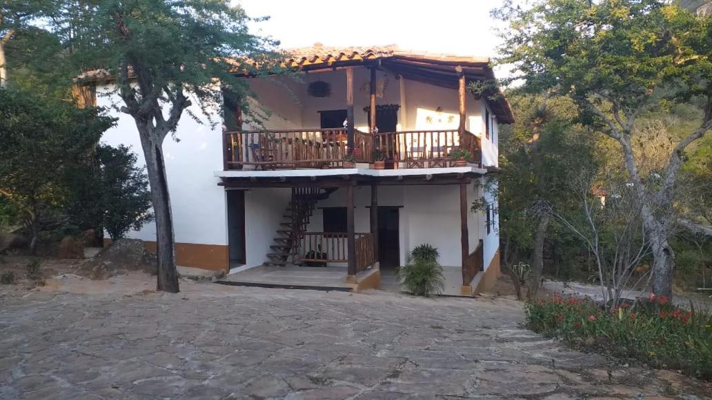 Posada Villa Paula Barichara Exterior foto